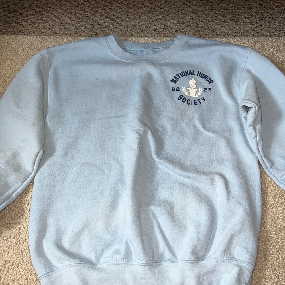 National Honor Society Light Blue Women's Sweater